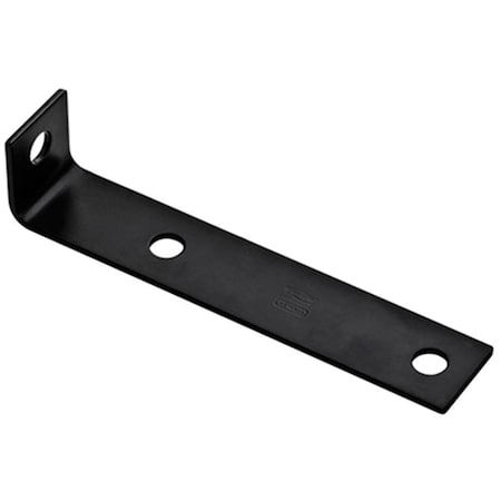 Eat-In N351-478 7.5 in. Black Powder Coated Steel Corner Brace EA698246